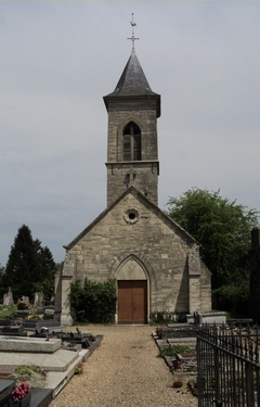 eglise de tilly 27 eure vue du cimetiere