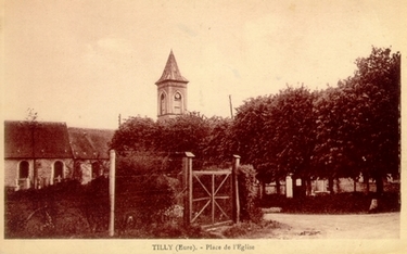 place de l'eglise tilleuls